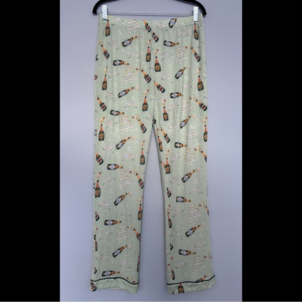 In My Sundays Pajamas – Champagne Toast Print – Size M